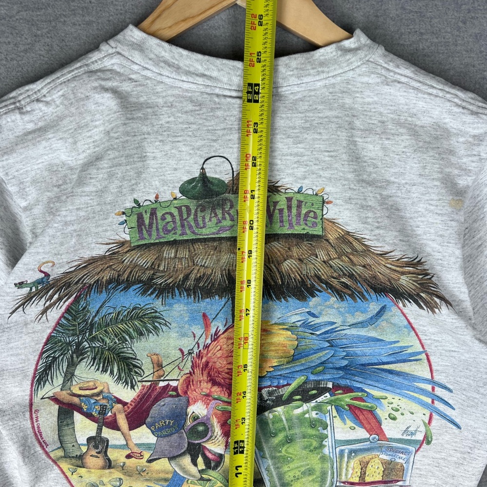 Vintage 1996 Caribbean Soul Shirt Margaritaville "Blew Out My Flip Flop" Size M - Picture 5 of 6